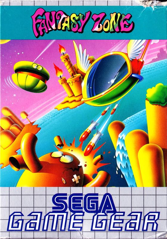 Fantasy Zone box art for Sega Game Gear